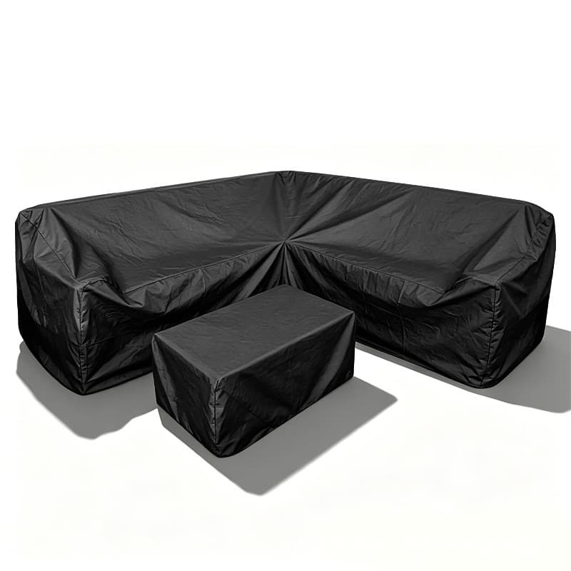 Amazon Cross-border Outdoor Furniture Cover L-Shape/R-Shape Corner Sofa Dust Cover Waterproof Sunscreen Home Cover
