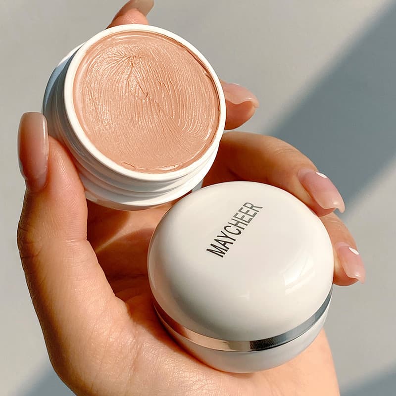 Maxi'er Concealer for Spots and Acne Scars, Moist Foundation Cream, Waterproof Cover for Dark Circles, Makeup