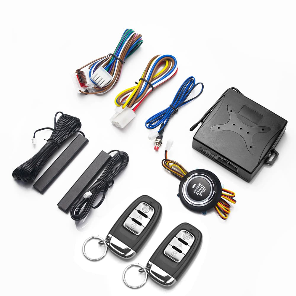 Shenyi Car Modification One-Click Start Keyless Entry PKE One-Way Anti-Theft Device Remote Start 12V System