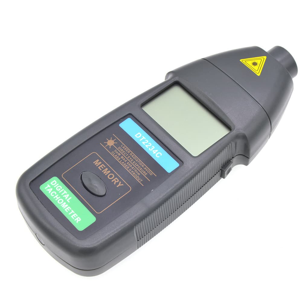 Non-contact photoelectric dual-use tachometer, digital tachometer, speed line tester, speed measurement detector.