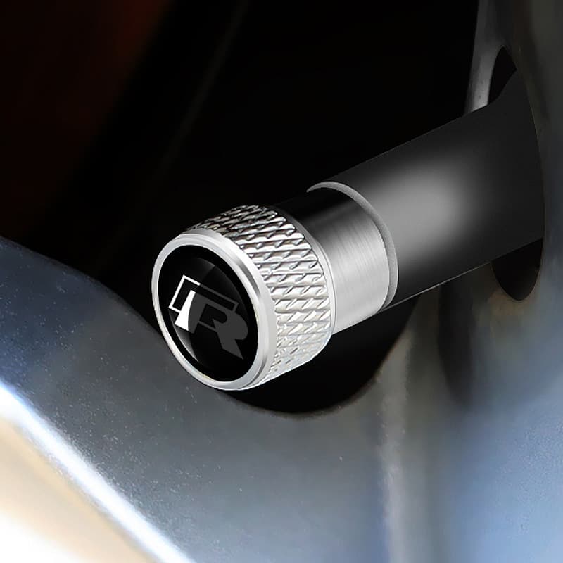 VW CC Magotan B8 Golf 8th Gen 7.5 Car Tire Aluminum Alloy Wheel Hub Valve Stem Core Cap Cover Decoration