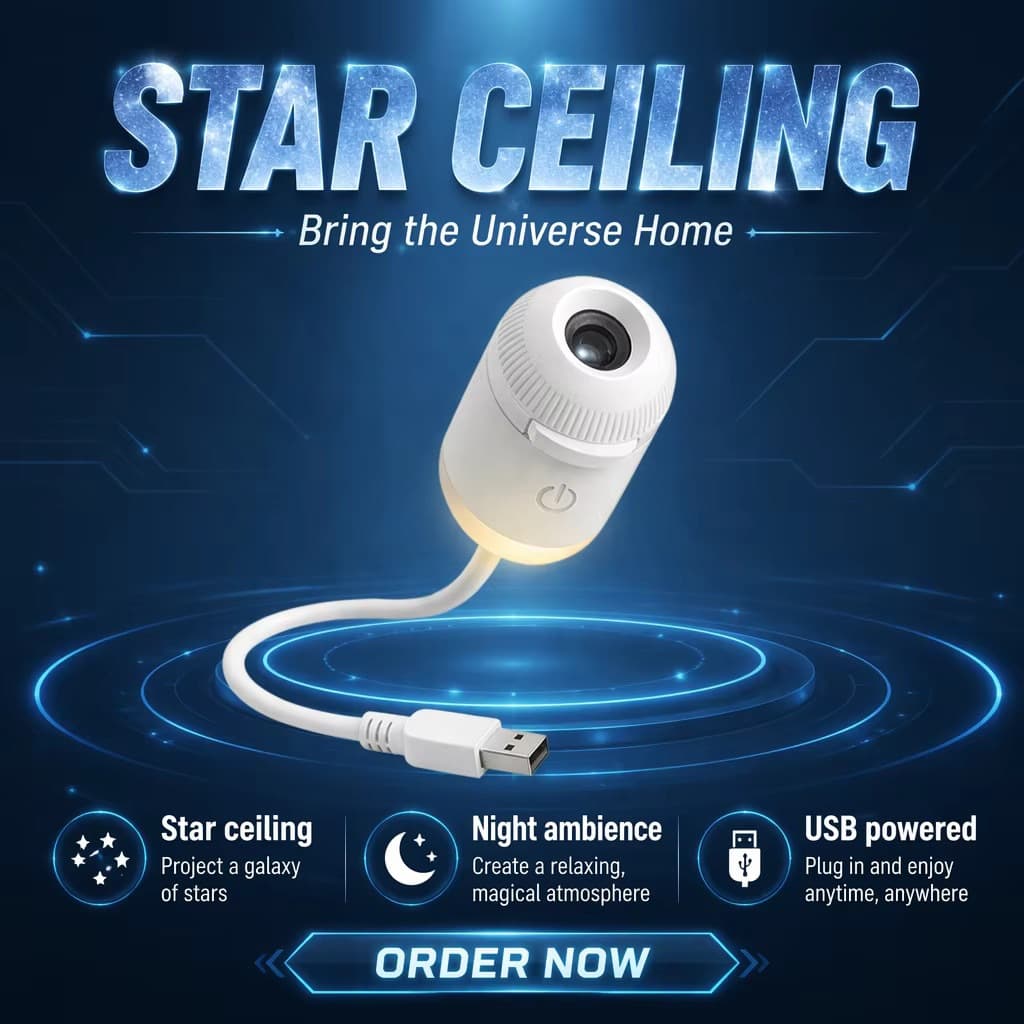 Cross-border Best-selling Starry Sky Lamp Moon Lamp Creative LED Night Light for Bedroom Logo Projection Lamp Internet-famous Background Light