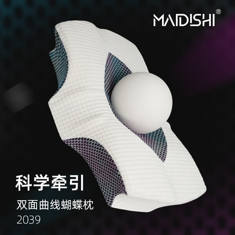 New memory foam pillow, neck support pillow, slow rebound memory foam core, helps with sleep, memory foam pillow for home use.