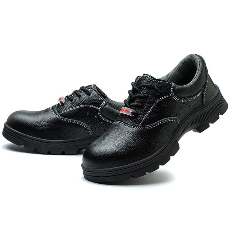New Top Grain Leather Wear-Resistant Electrician Insulated 10KV Compliant Plastic Steel Toe Anti-Impact Puncture Welder Comfortable Safety Shoes
