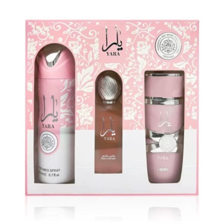 Cross-border Arabic Perfume Lattafa Yara 3 Piece Set Middle East Three-Piece Perfume Set