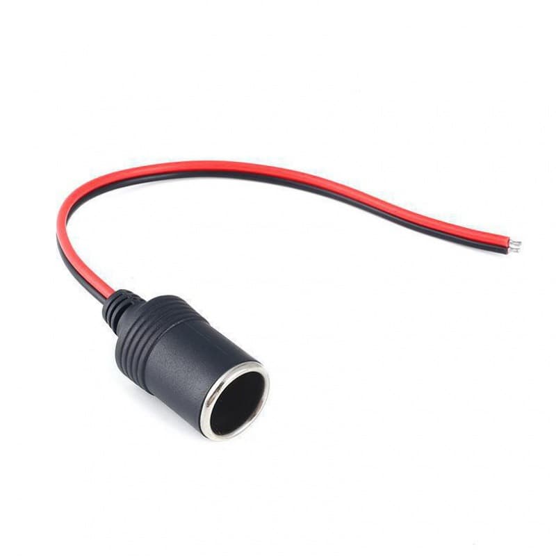 Automotive High Current Cigarette Lighter Socket, Test Socket, Wired Cigarette Lighter Socket, Car Charger Socket