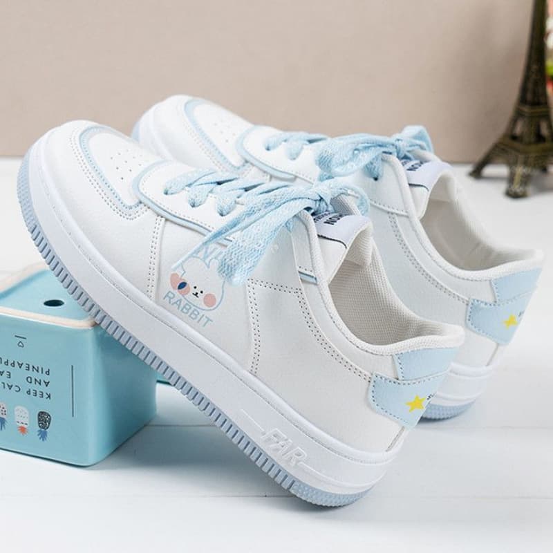 Girls' Single Shoes 2024 Spring New Style White Sneakers 10 Children's Casual Leather Breathable Mid Shoes 16 Years Old