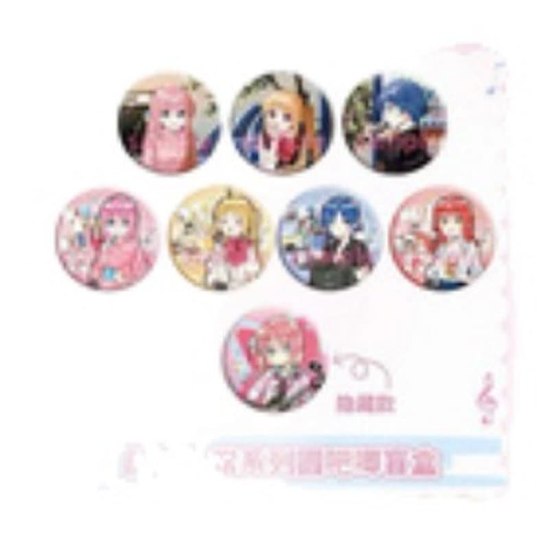 Genuine Bocchi the Rock! - Round Badge Blind Box - Heart-Shaped Badge Blind Box - Rectangular Badge Blind Box Blind Draw