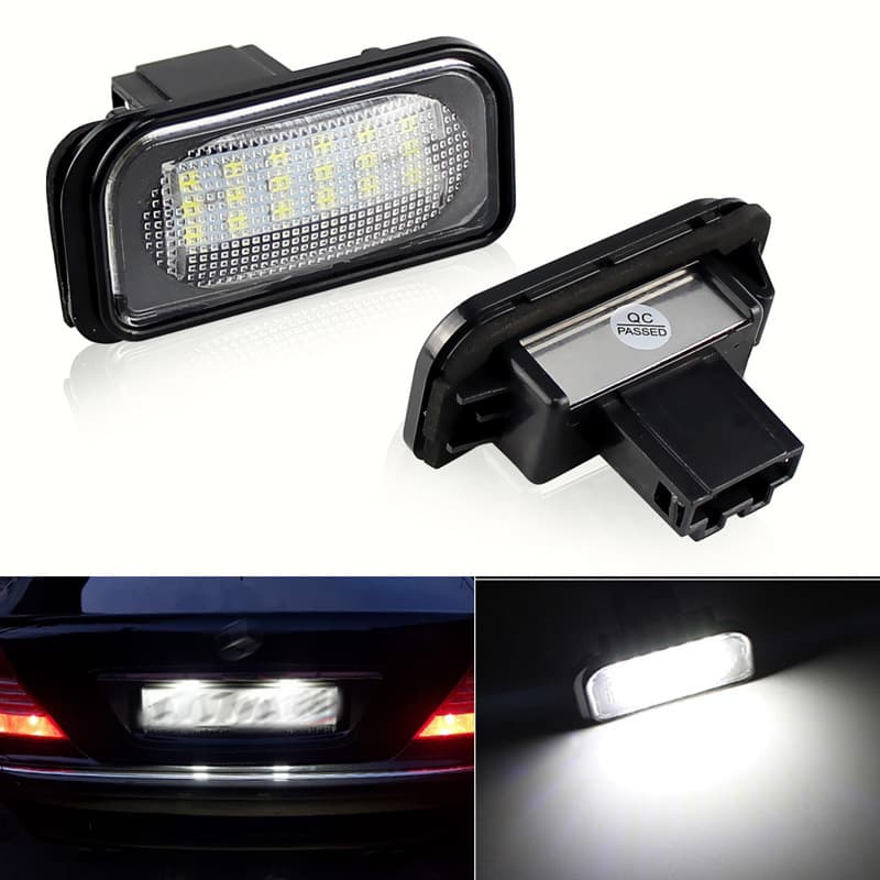 Suitable for Mercedes-Benz LED license plate light BENZ W203 4D Sedan W211 W219