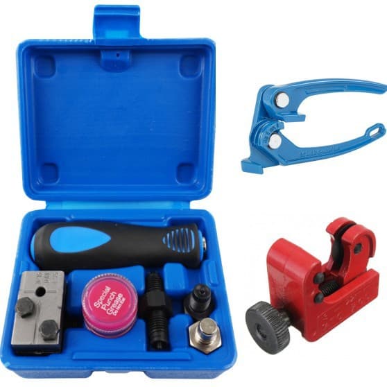 Brake Tube Flaring Tool Set Brake Line Flaring Tool Copper Tube Flaring Tool 4.75mm DIN/SAE