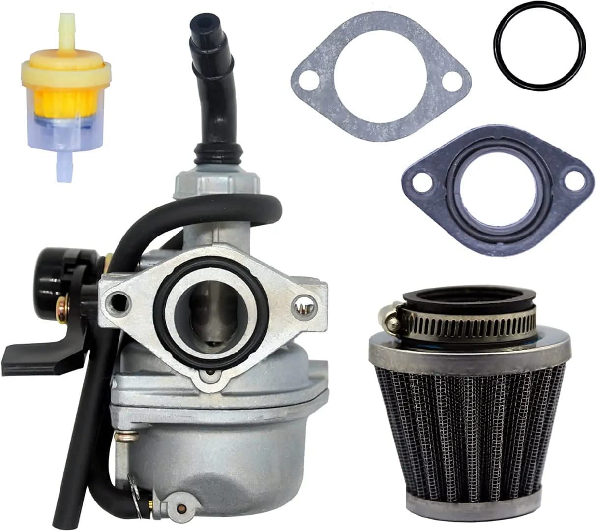 Off-road Motorcycle ATV Beach Buggy Parts 70CC 90CC 110CC PZ19 Carburetor Air Filter