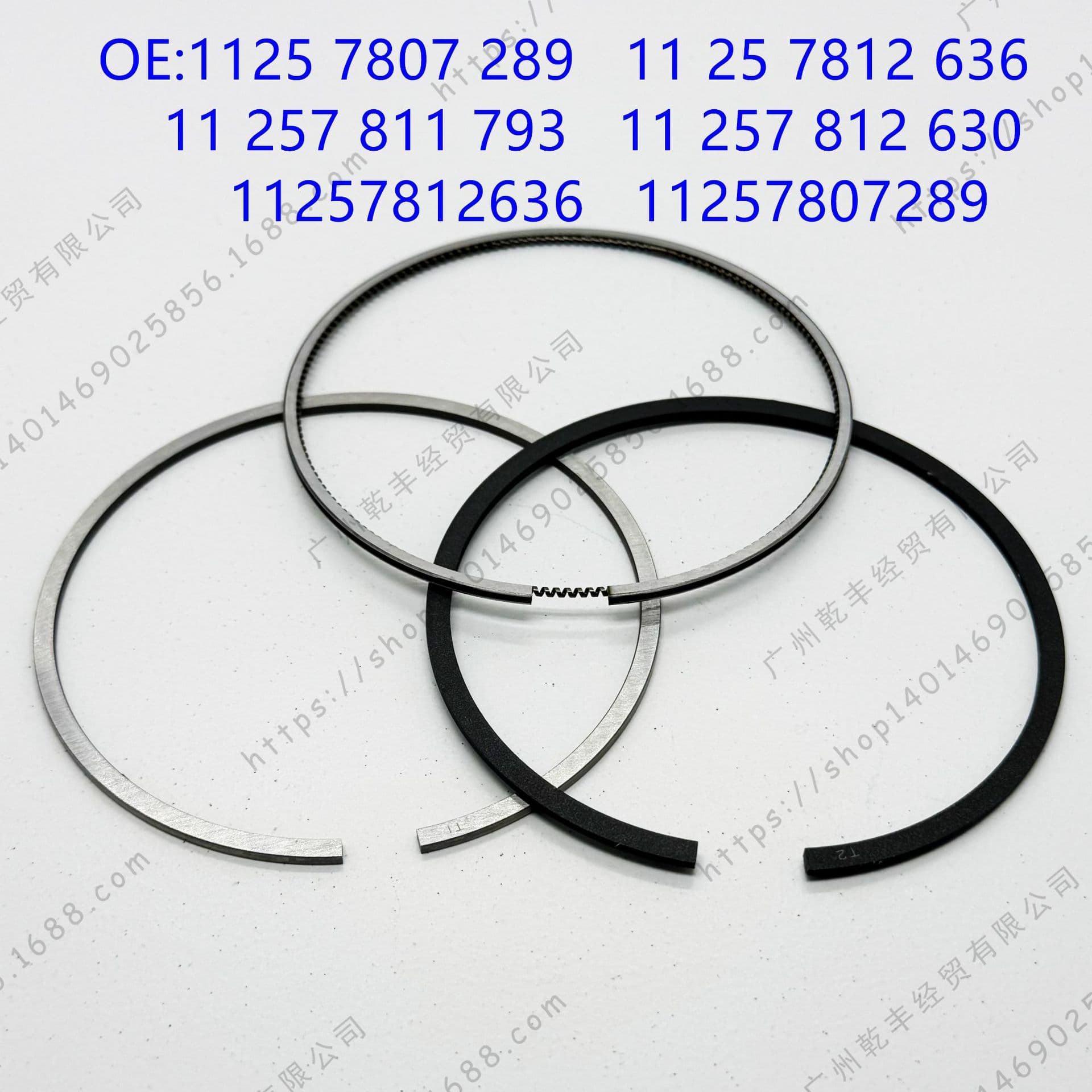 Suitable for BMW N47 D30 Piston Ring 1125 7807 289 Piston Ring Set