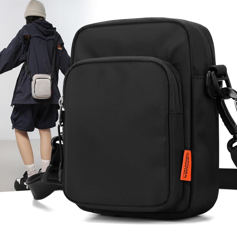 WEPOWER New Style Single Shoulder Sling Bag Casual Fashion Crossbody Bag Sports Trendy Brand Wearable Belt Waist Bag