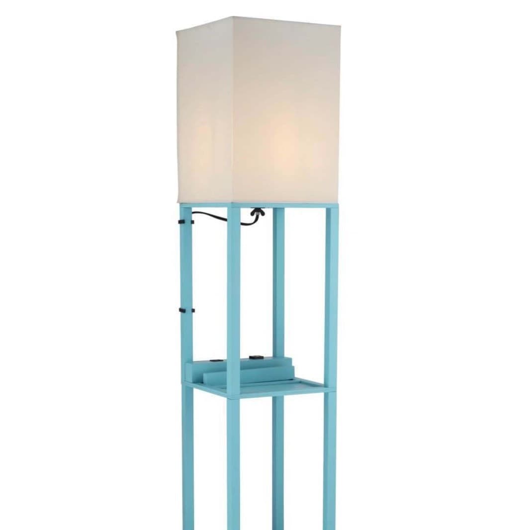 Popular Amazon Nordic American Style Cloth Cover Floor Lamp Indoor Lighting