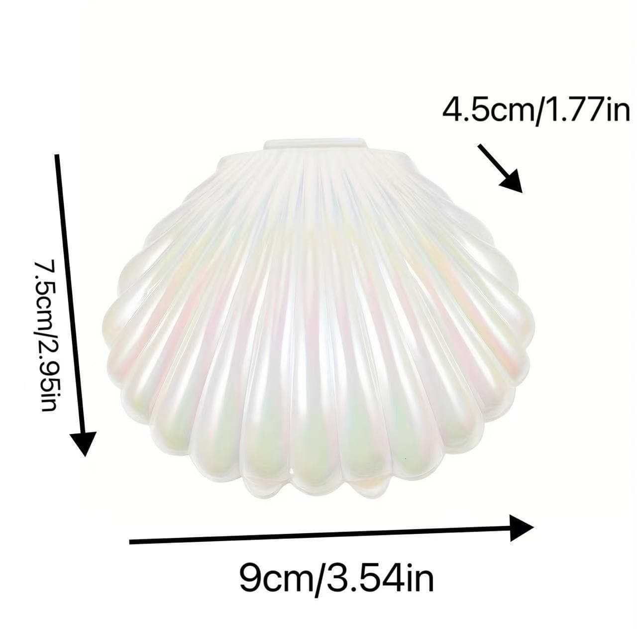 Factory Direct Best-Selling Cake Decoration Creative Pearl White Shell DIY Candy Gift Party Raffle Box