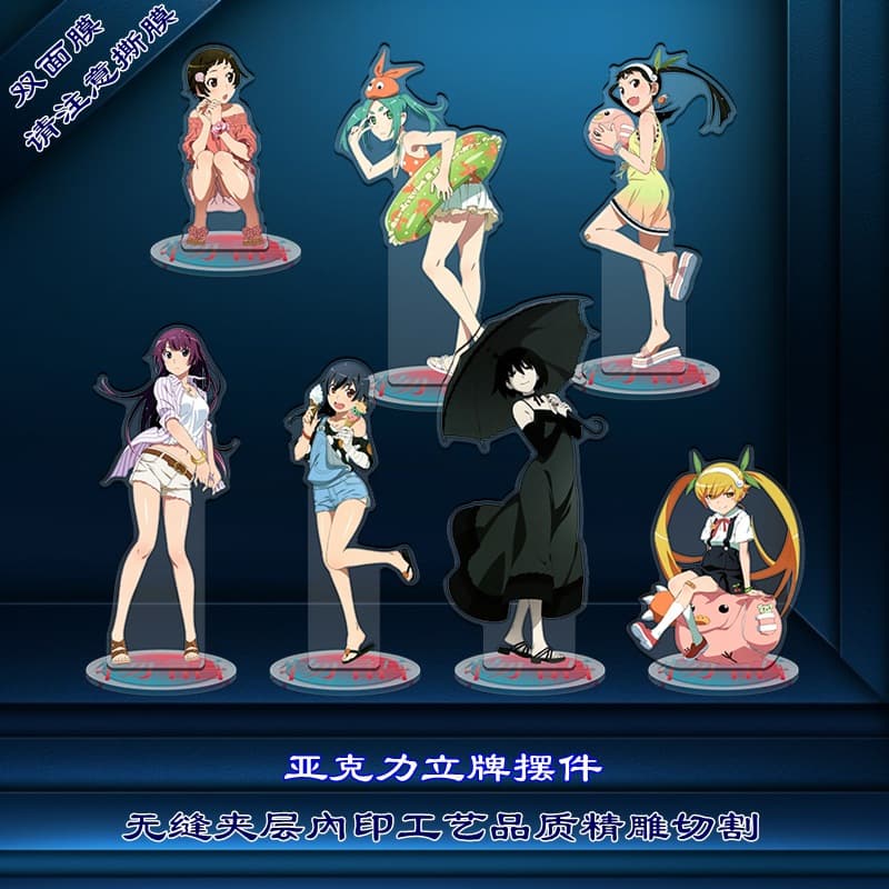 Anime Surroundings Acrylic Stand Story Series Extra Season & Monster Season Character Display Plaque Business Gift