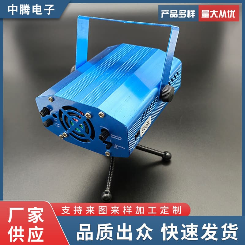 Mini laser stage light, starry laser stage light, Christmas projection light, voice controlled strobe KTV atmosphere light