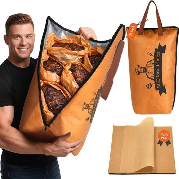 Amazon DuPont Paper Grill Mat/Grill Blanket/Washable DuPont Paper Grill Foil/Barbecue Mat/Insulated Bag