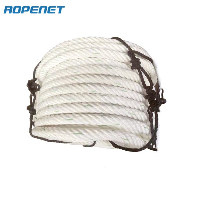 Marine ropes in nylon, PP flat yarn, PE monofilament, various materials, custom orders supported