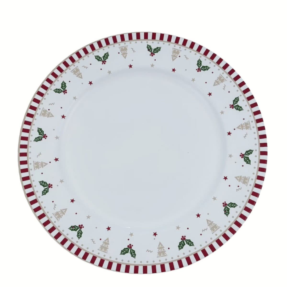 Christmas Decorative Plate Gift Cute Home Style Beautiful Breakfast Plate Ritual Feeling Ins Pretty Plate Cross-border Christmas