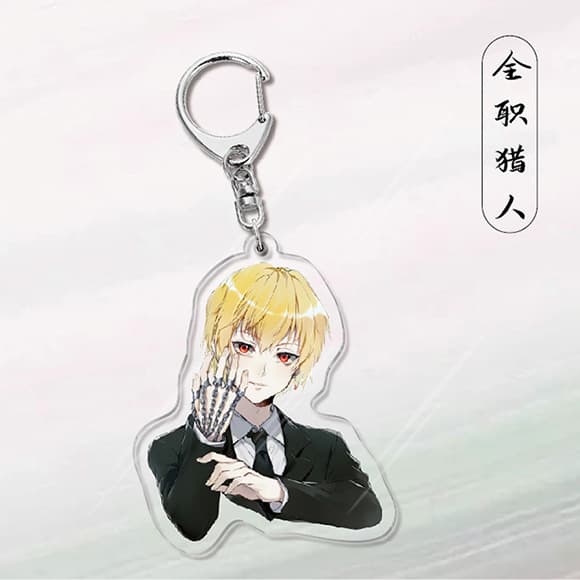 Anime Acrylic Keychain Pendant Hunter x Hunter Gon School Creative Accessory Small Gift
