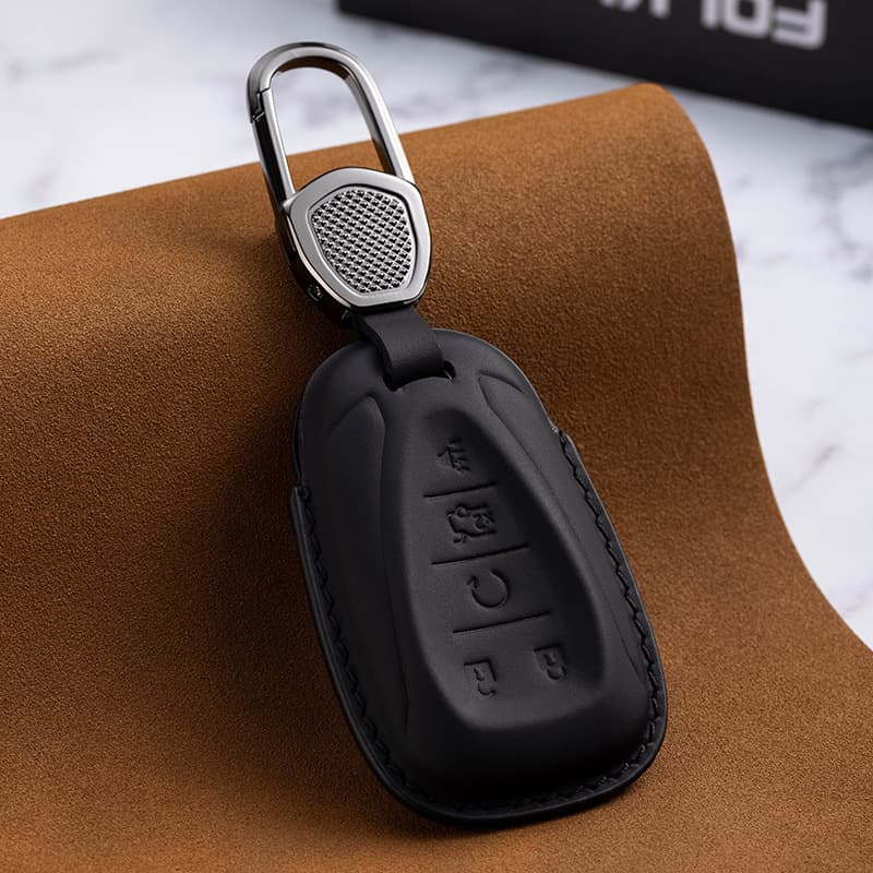 Factory direct genuine leather key case cover for Equinox, Malibu XL, Trax, Trailblazer, Orlando