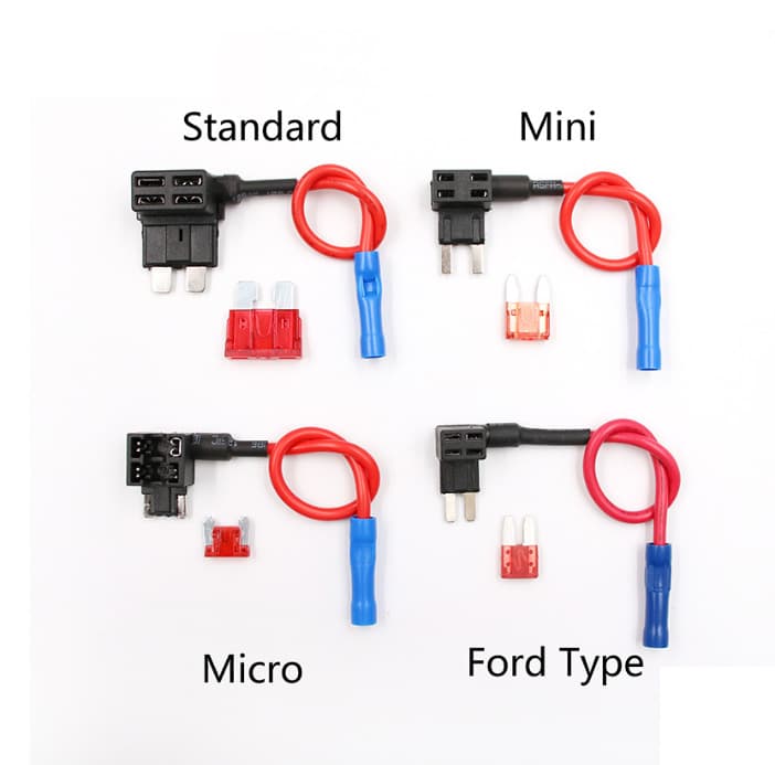 Fuse Tap Medium Small Mini Micro Car Fuse Box Blade Tap Wire Copper Material Cross-border Hot Sale