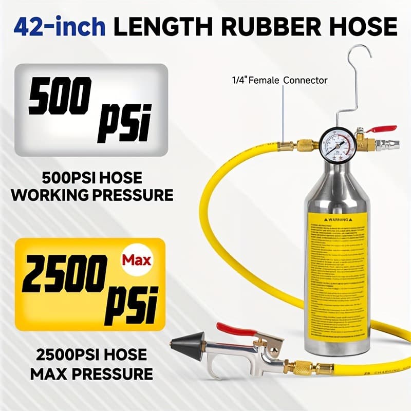 Cross-border Car AC Duct Cleaning Tool Refrigerant Line No-Disassembly Cleaner Hanging Bottle Tool