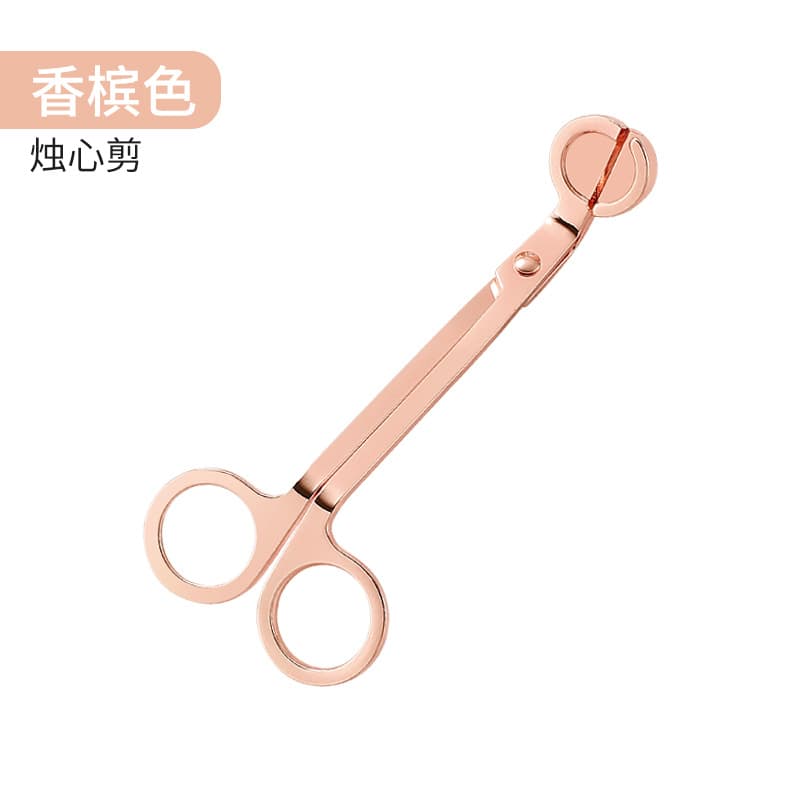Christmas DIY Small Scented Candle Tool Snuffer Set Stainless Steel Candle Scissors Snuffer Cover Kit