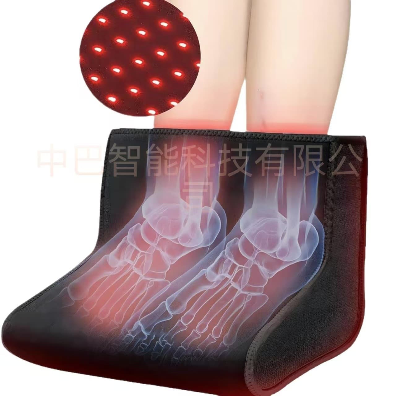 Factory Cross-Border New Model 160 and 320 LED 660nm 850nm Combined Therapy Light Shoe for Foot Pain Relief
