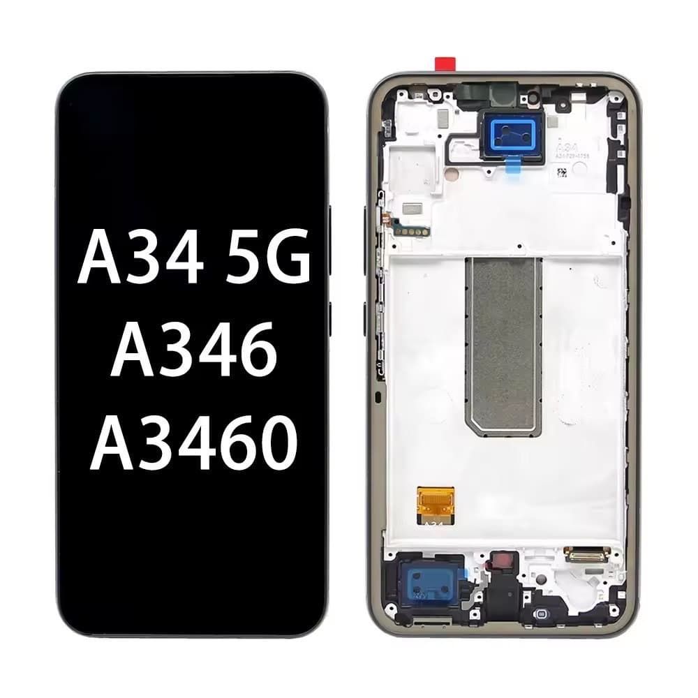 For Samsung A34 LCD Screen Assembly A346 A346F A346M LCD Touch Display
