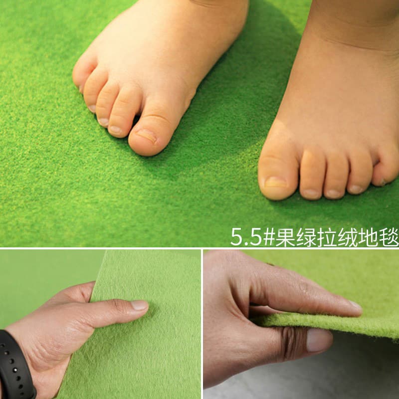 Wedding Blue Carpet Disposable Commercial Stage Grand Opening Storefront Long-Lasting Anti-Slip Green Carpet