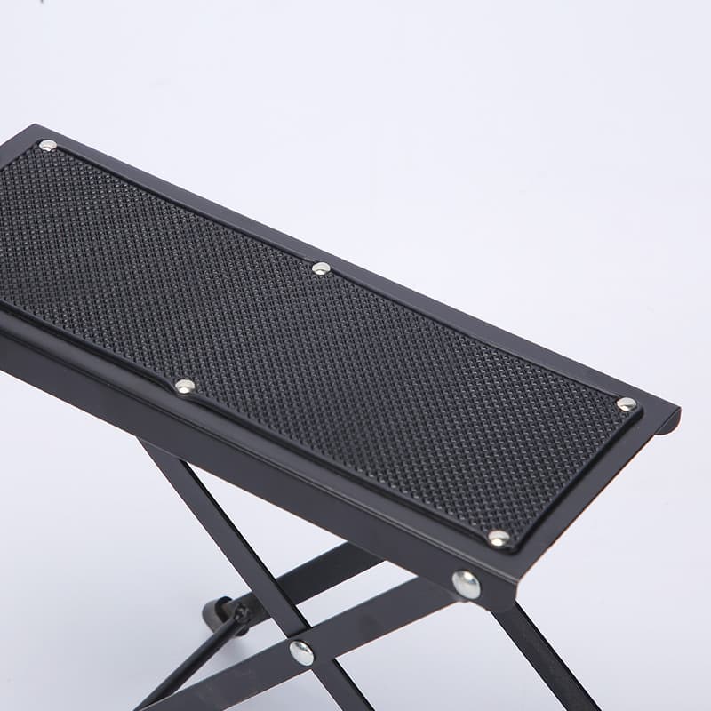Guitar Foot Pedal Foldable Footrest for Acoustic Classical Guitar 4-Level Height Adjustable