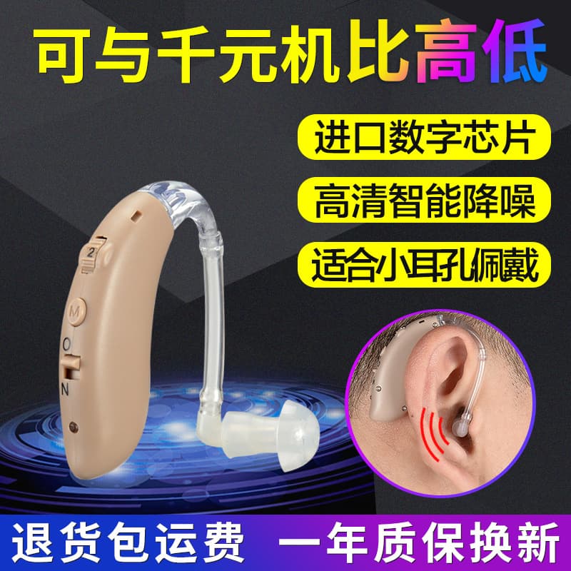 Elderly Hearing Aids for Severe Deafness, In-Ear Behind-the-Ear Sound Amplifiers, Hearing Aids for Seniors, Cross-Border Wholesale