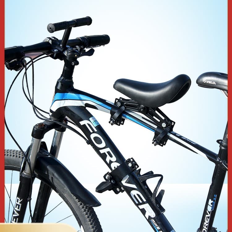 Mountain bike child seat with front quick-release gears, road bike, bicycle, baby seat, bicycle, child's front seat