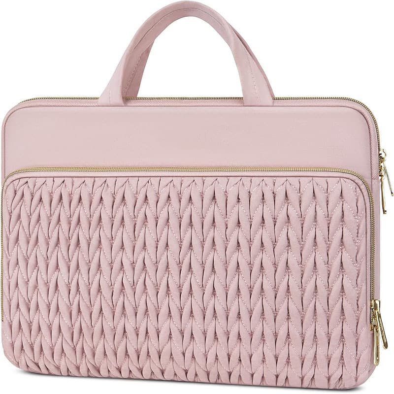 Amazon's new women's laptop bag zipper shoulder bag laptop bag handbag tablet crossbody