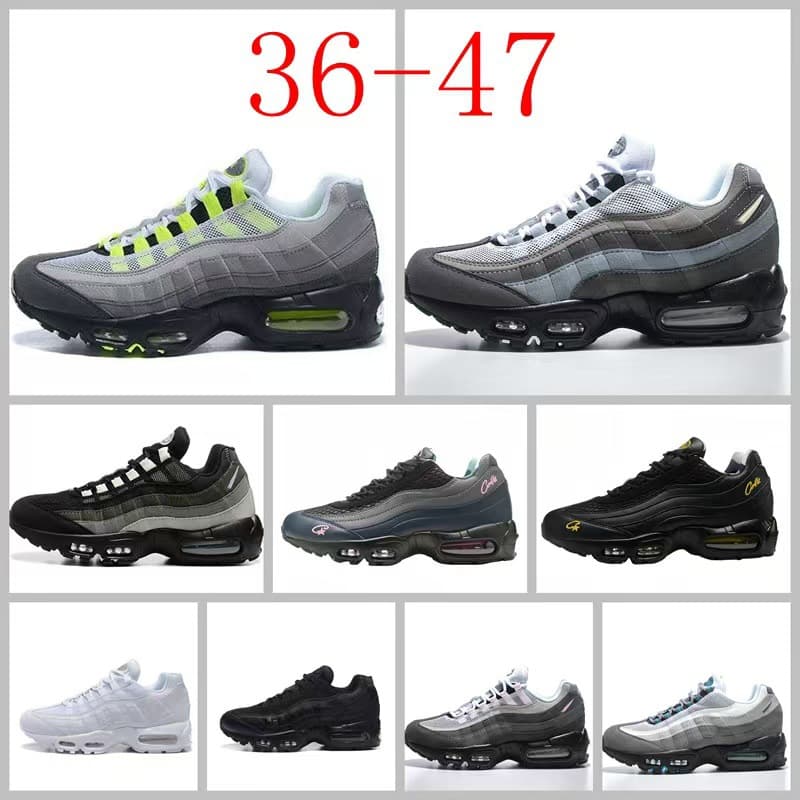 2026 New Style Foreign Trade Cross-border Sports Shoes Max95 Air Cushion Shoes OG Shoes Large Size Shoes Men's Running Shoes Trend