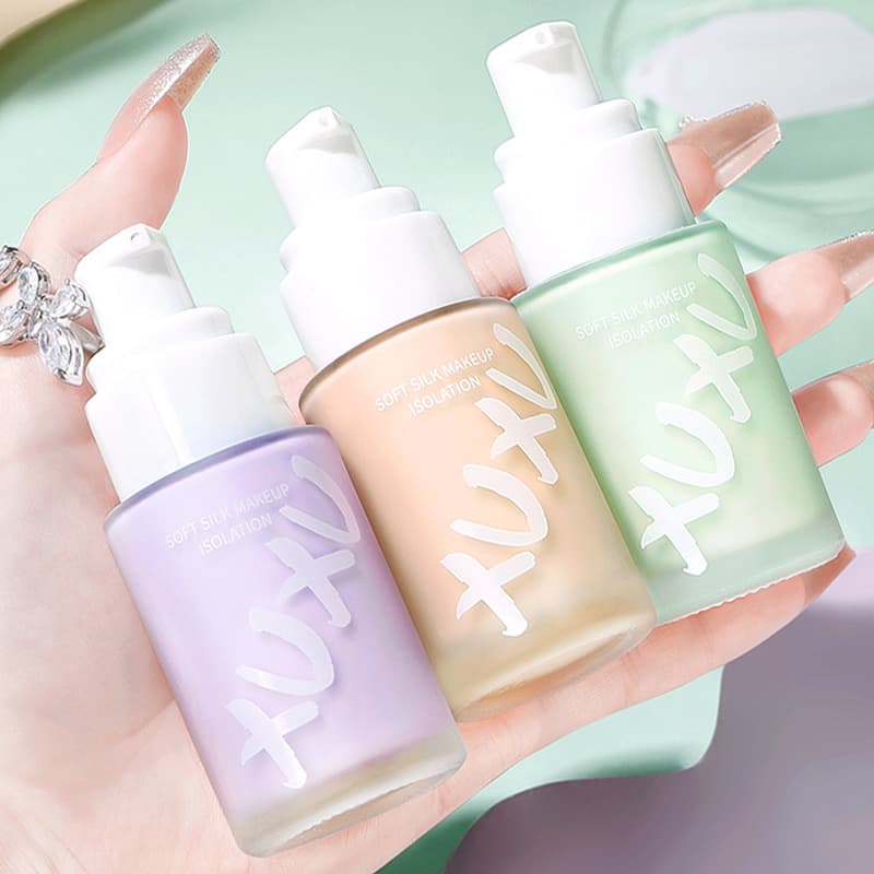 XUXU Primer Makeup Base Invisible Pores Conceal Long-lasting Hydrating Moisturizing Student Pre-makeup Base