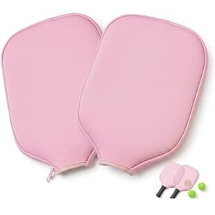 2 Pickleball Paddle Covers, Pickleball Paddle Storage Bag, Universal Case for Most Standard Pickleball Paddles