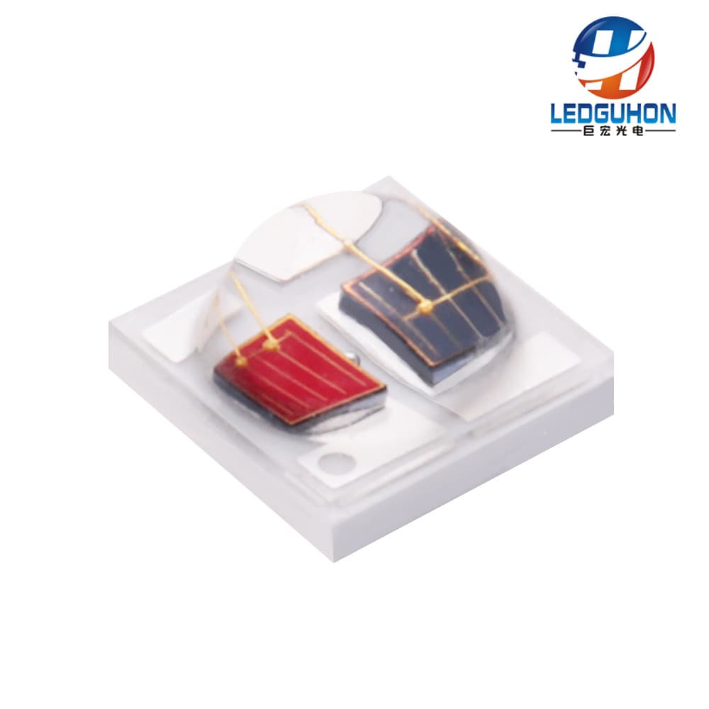 Manufacturer 3535 Ceramic Medical Beauty LED Bead 660nm 850nm Chip Emitting Dual-Color Physiotherapy 3535 LED Light