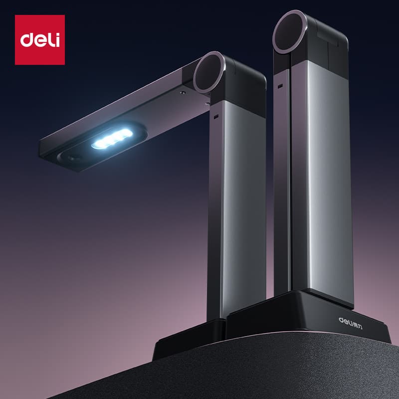 Deli Scanner GK246 High-Definition Professional Office Document Scanner for Books, Calligraphy Teaching, Projection, and Display