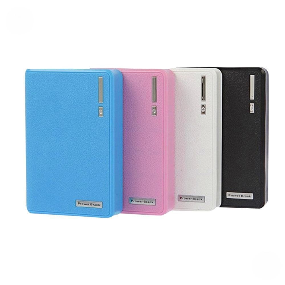 DIY Power Bank Kit 18650 Mobile Power Bank Case Assembly Components Six-Cell Four-Cell Shell Camping LED