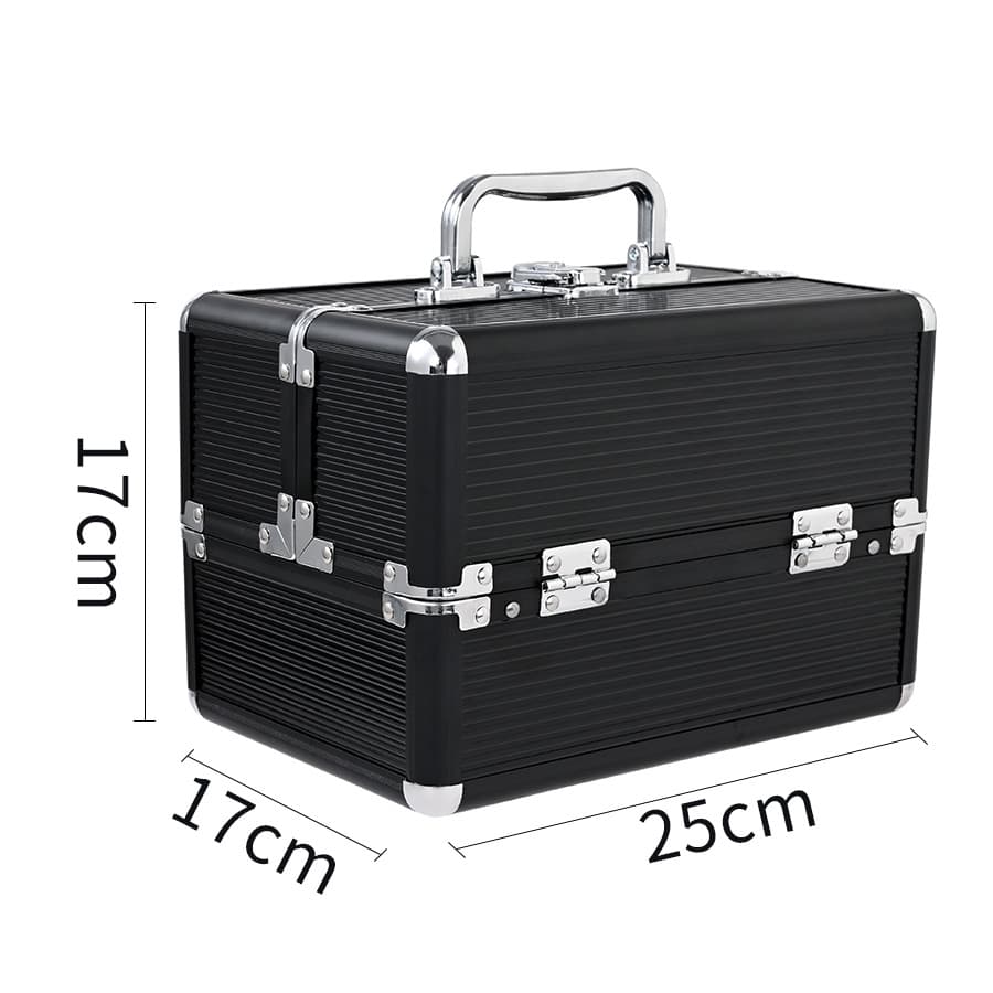 Professional makeup artist makeup box large capacity cosmetics storage box door-to-door manicure, eyelashes, tattoo and embroidery tool box large
