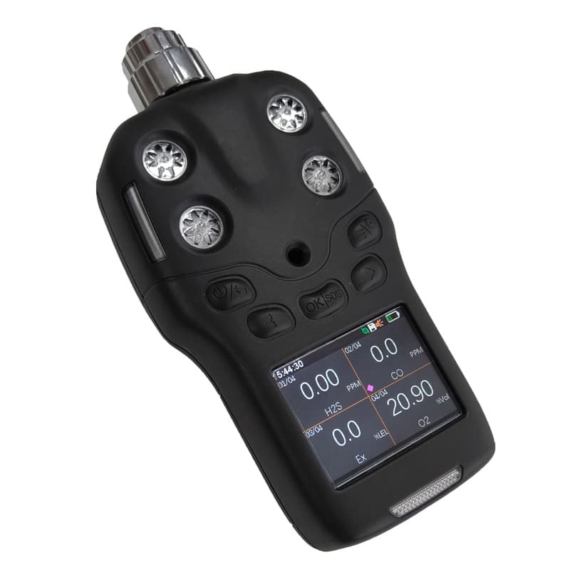 Portable Chlorine Detector Four-in-One Toxic and Harmful Gas Concentration Measurement Alarm