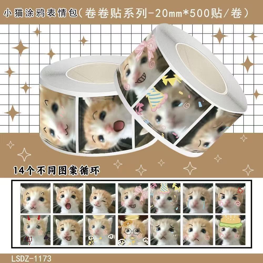 Kuromi Melody Aisha Girl Stickers Kindergarten Cartoon Scrapbook Reward Stickers Toy Decorative Seal Labels