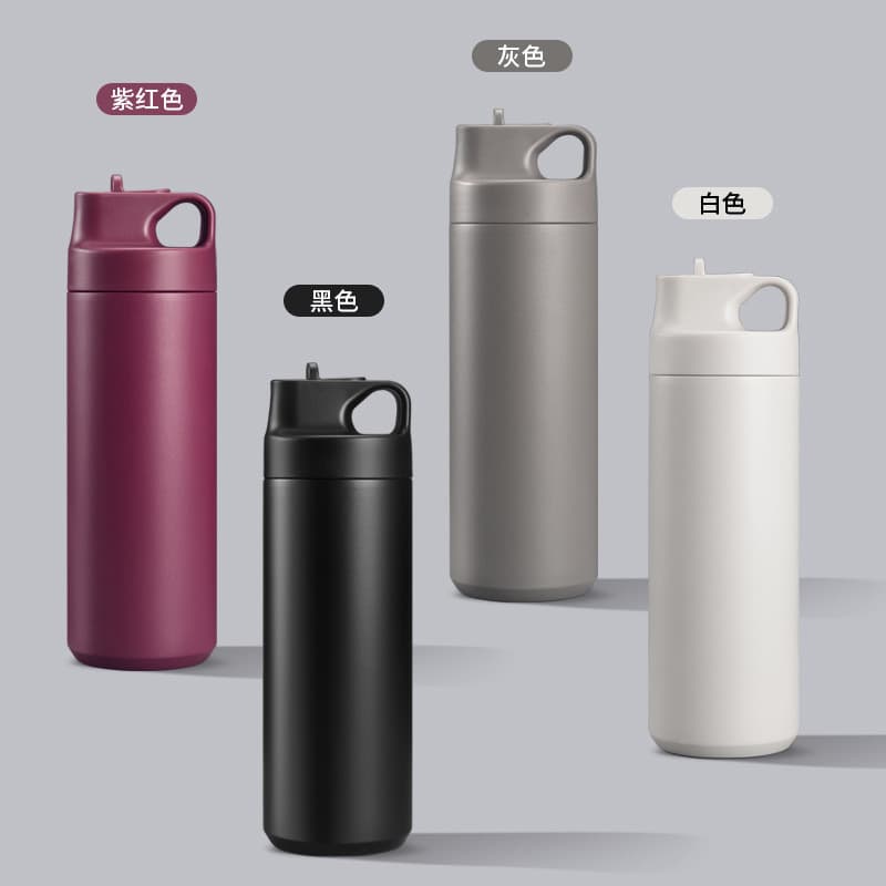 Japanese Harajuku Style Insulated Cup 304 Stainless Steel Thermos Business Element Cup Outdoor Portable Car Straw Cup