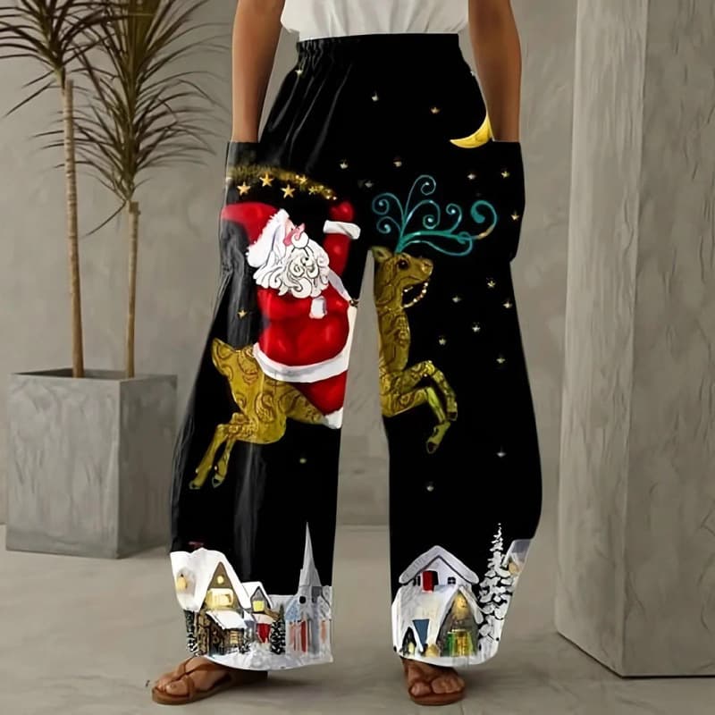 Best-selling European and American cross-border e-commerce Amazon AliExpress new fashion casual pants 3D printed custom