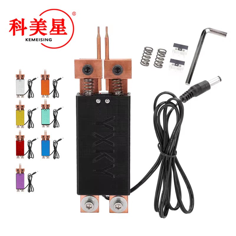 All-in-one spot welding pen, automatic trigger, handheld spot welding pen, 18650 battery integrated welding pen, one-handed operation.