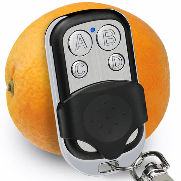 Garage door wireless copy remote control key four-key metal Universal Copy clone RF remote control