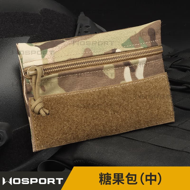 WOSPORT Factory Direct Candy Bag (Medium) Hook and Loop Surface Easy-to-Use Medium Storage Bag Camouflage